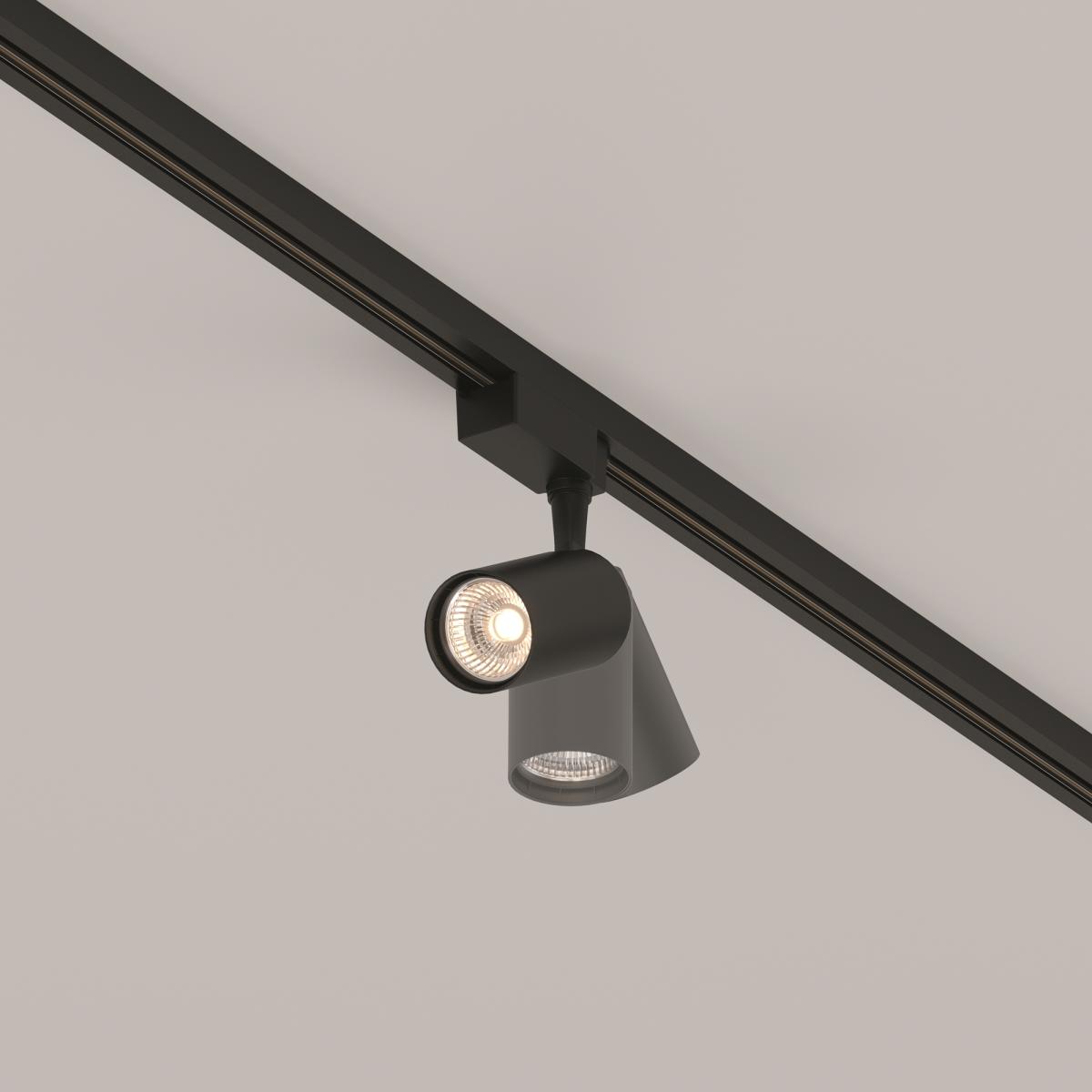 Трековый светильник Maytoni Technical Vuoro TR003-1-6W3K-S-B в #REGION_NAME_DECLINE_PP#