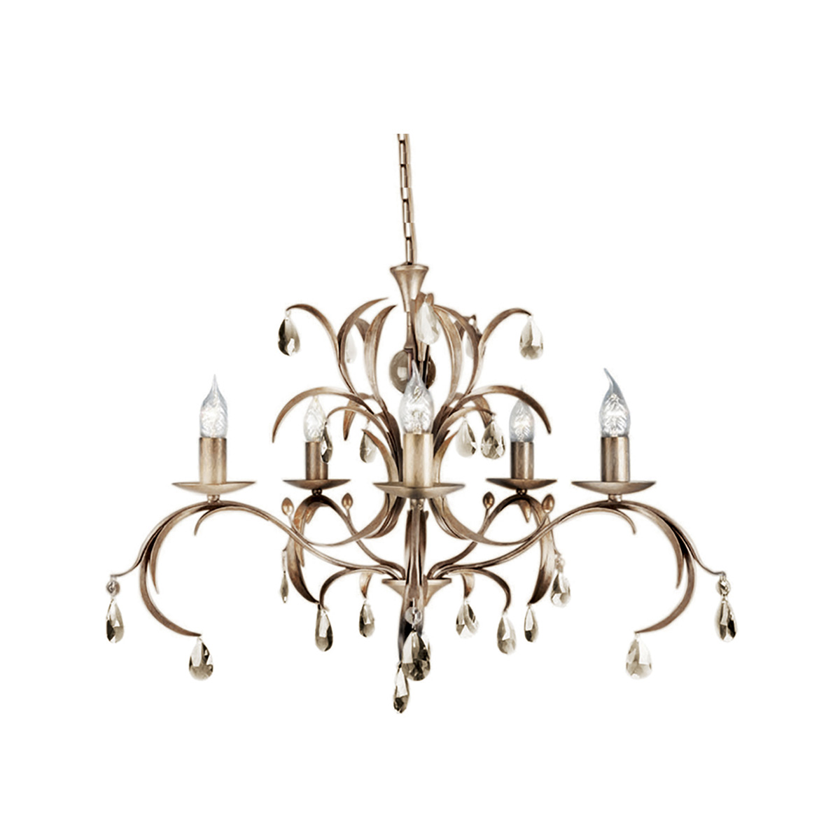 Подвесная люстра Elstead Lighting Lily LL5-ANT-BRZ в Санкт-Петербурге