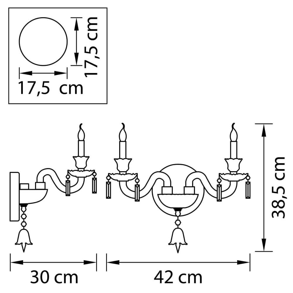 Бра Osgona Campana 716624 в Санкт-Петербурге