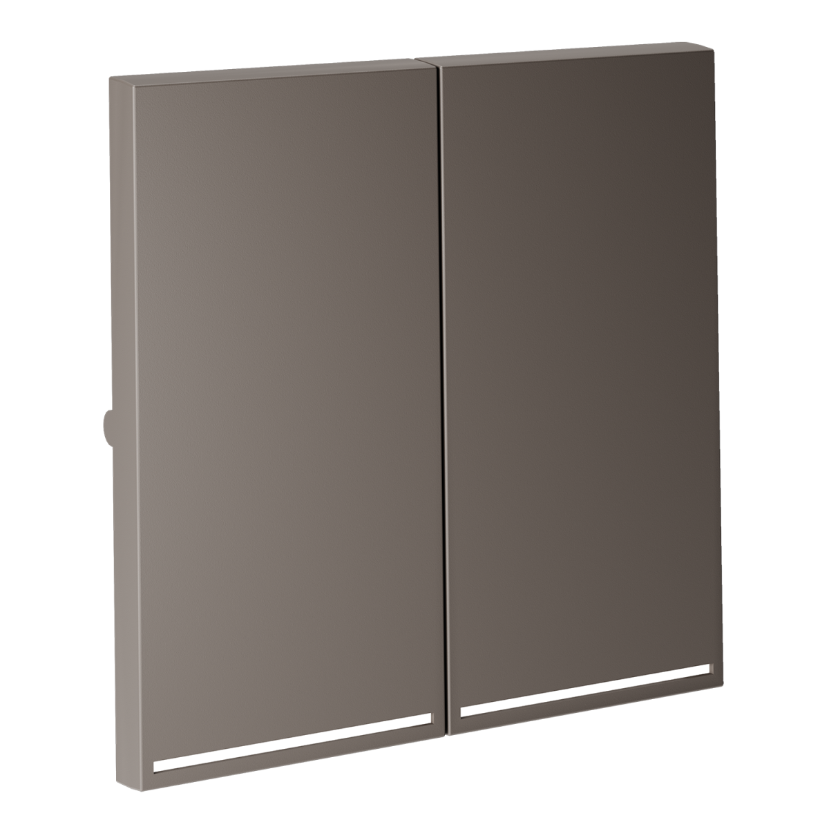 Клавиши для выключателя/переключателя двухклавишного с подсветкой Voltum S70 (капучино) VLS000414 в Санкт-Петербурге