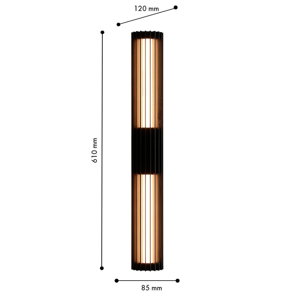 Уличный настенный светильник  Favourite Asador 4827-2W в #REGION_NAME_DECLINE_PP#