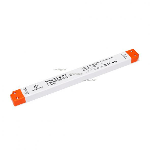 Блок питания Arlight ARV-SN12060-Slim (12V, 5A, 60W, PFC) 022925 в Санкт-Петербурге
