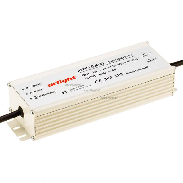 Блок питания Arlight ARPV-LG24100-PFC (24V, 4.2A, 100W) 011390 в Санкт-Петербурге