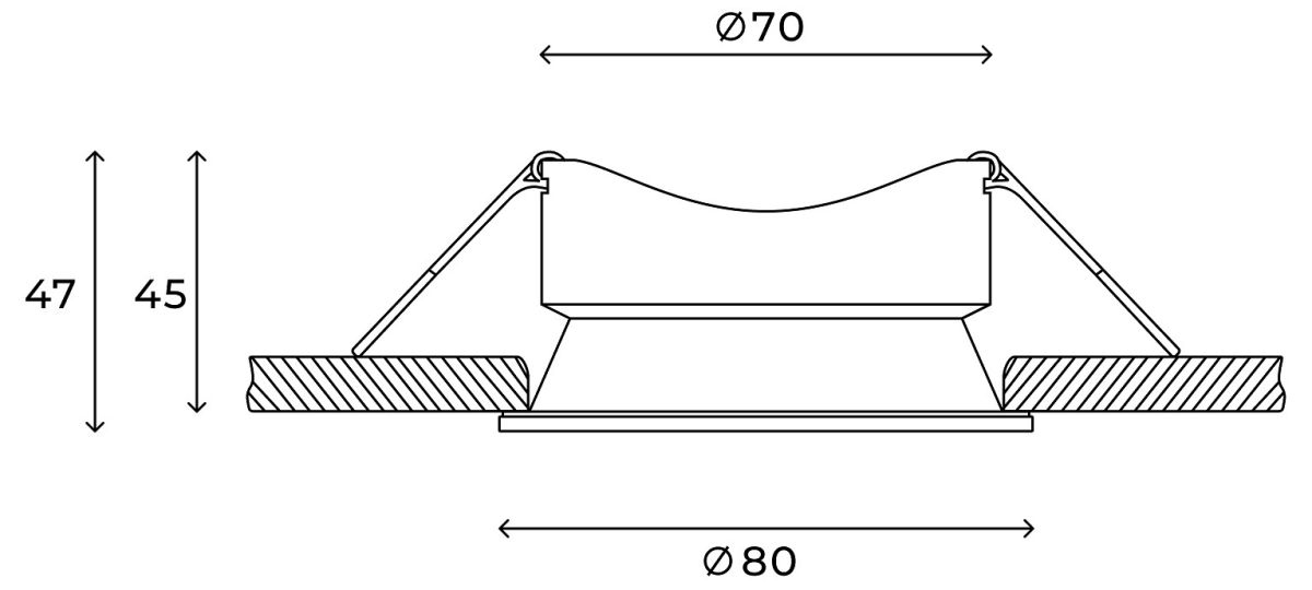 Точечный светильник Hesby Lighting Harstad HSBL_0228 в Санкт-Петербурге