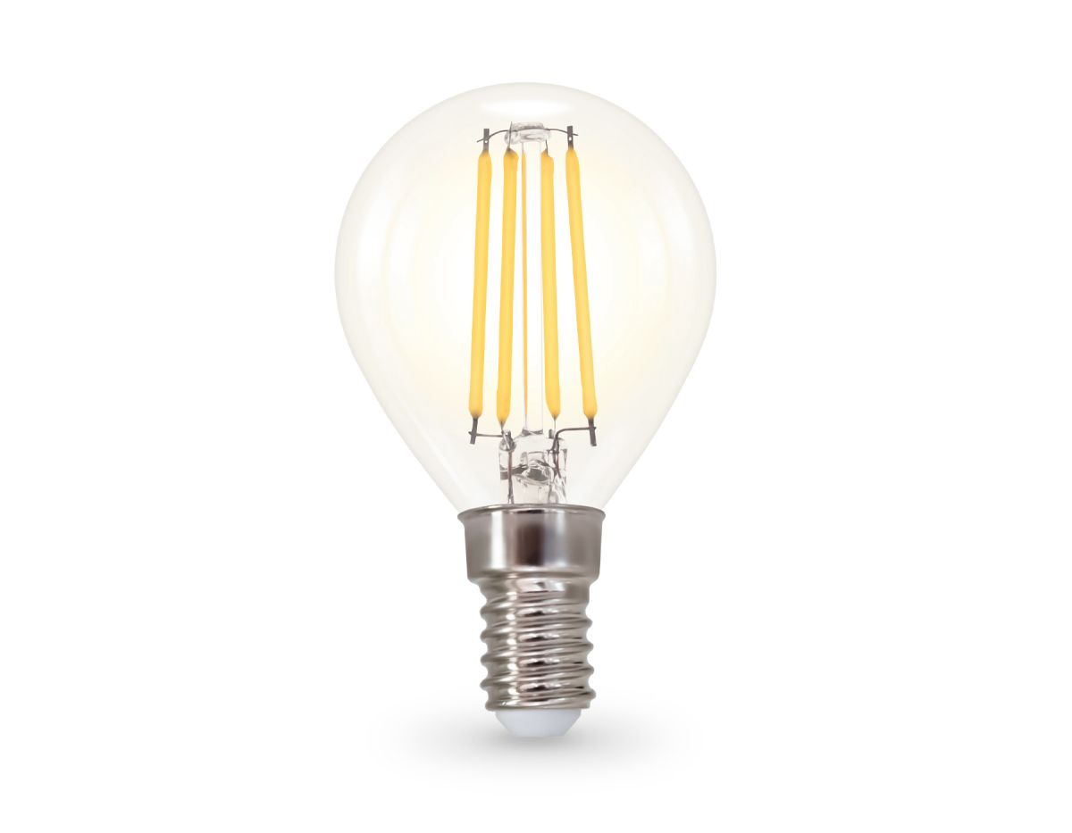 Филаментная светодиодная лампа Ambrella Light Bulbing E14 11W 4000K шар 451134 в Санкт-Петербурге