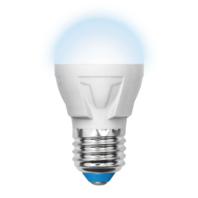 Лампа светодиодная диммируемая (UL-00000693) Uniel E27 6W 4500K матовая LED-G45-6W/NW/E27/FR/DIM в Санкт-Петербурге
