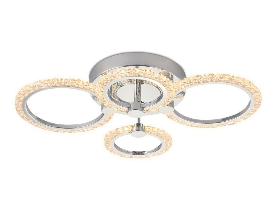 Потолочная светодиодная люстра Ambrella Light Acrylica Original FA412 в Санкт-Петербурге