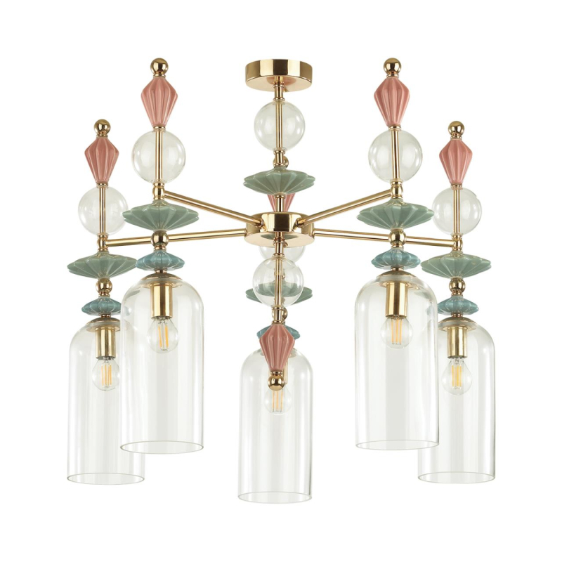 Люстра на штанге Odeon Light BIZET 4855/5C в Санкт-Петербурге