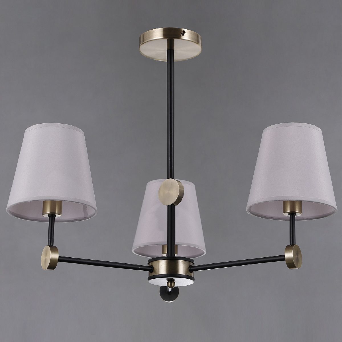 Люстра на штанге Illumico IL0394-3CSQ-24 BK AB CASTOR в Санкт-Петербурге