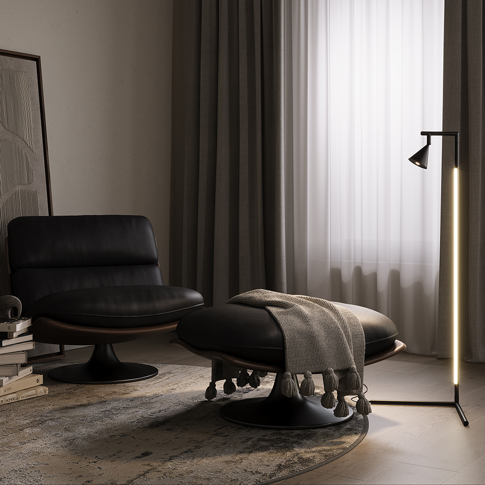 Торшер Maytoni Stripe MOD489FL-L20B3K в Санкт-Петербурге