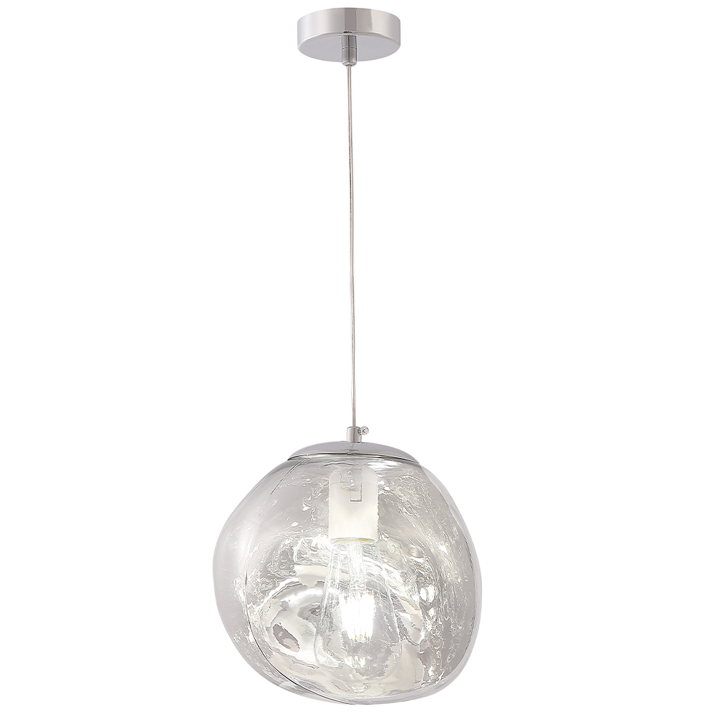 Подвесной светильник Crystal Lux MALAGA SP1 D200 CHROME в Санкт-Петербурге