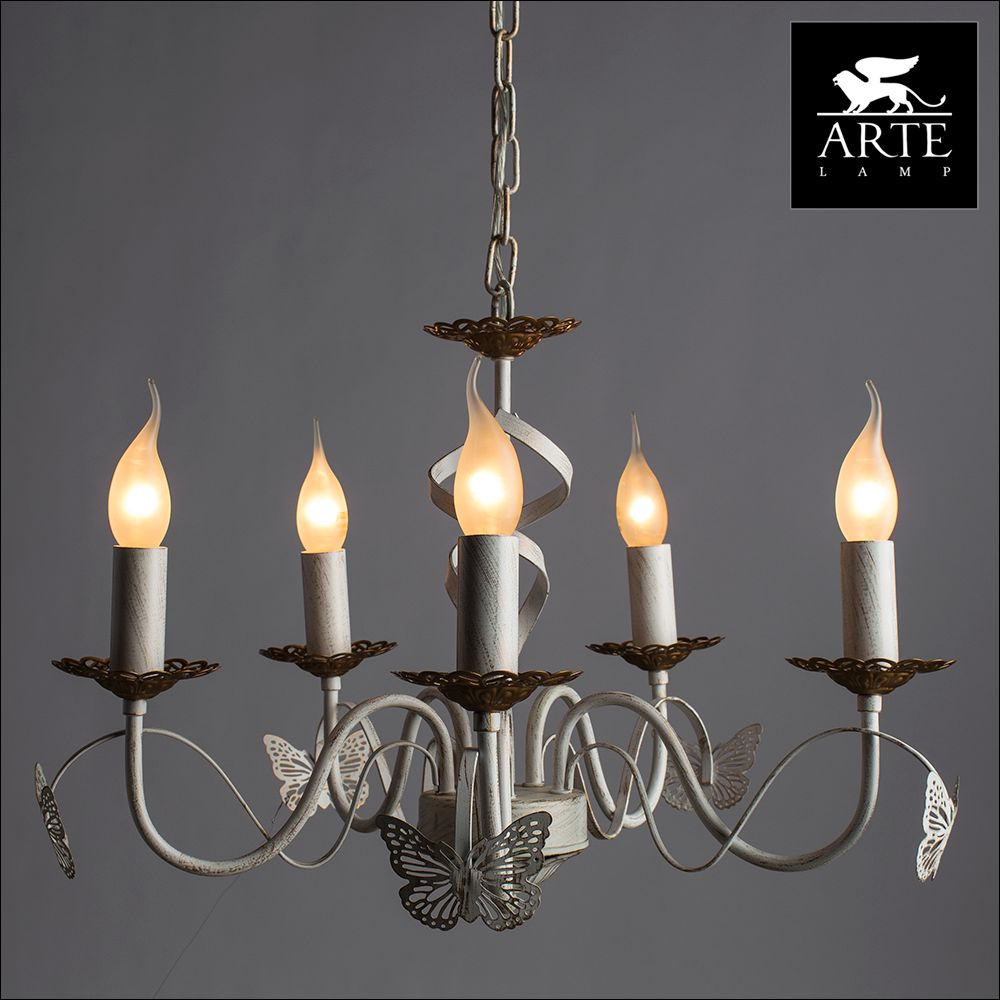 Подвесная люстра Arte Lamp 27 A6114LM-5WG в Санкт-Петербурге