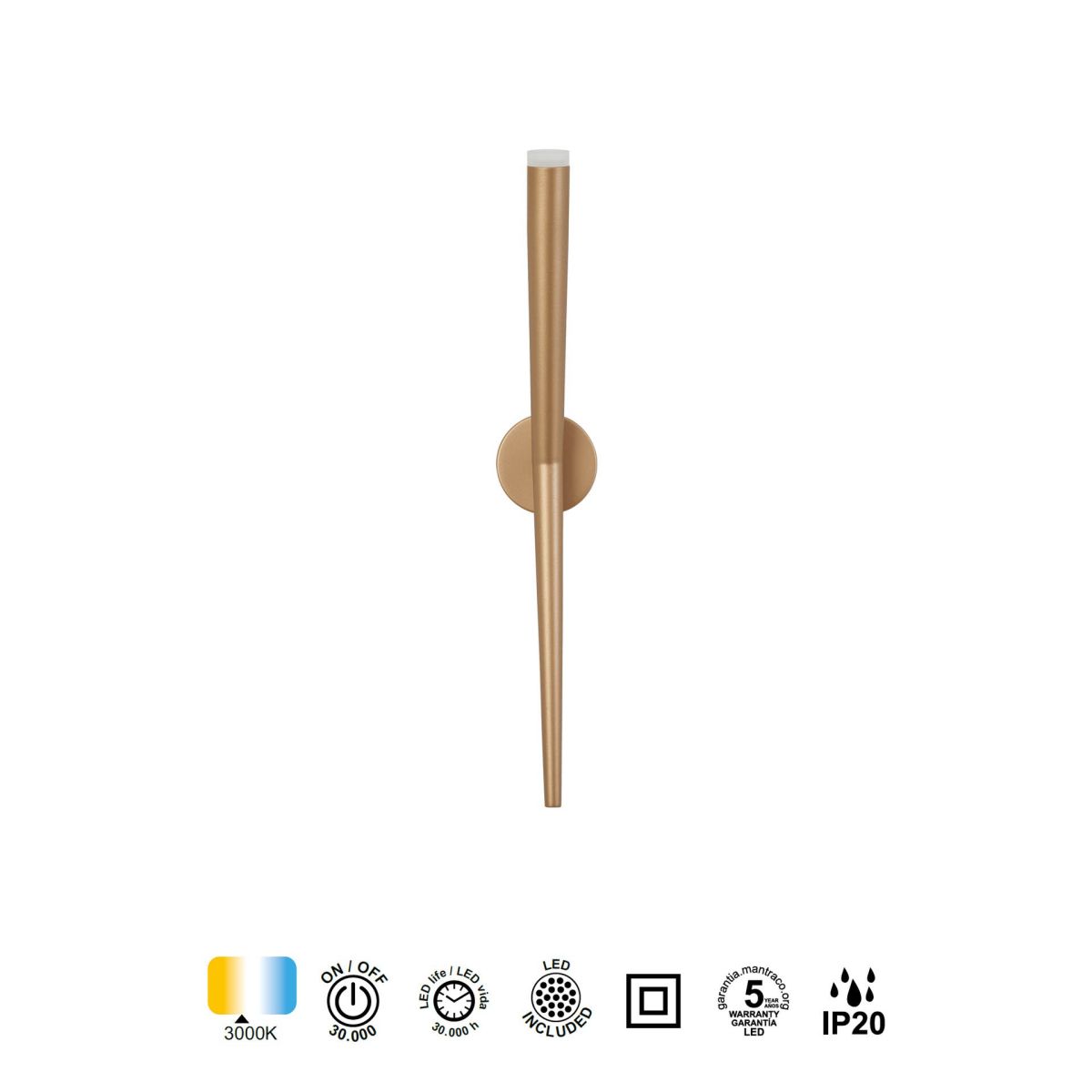 Настенный светильник Mantra Boomerang 9246 в Санкт-Петербурге