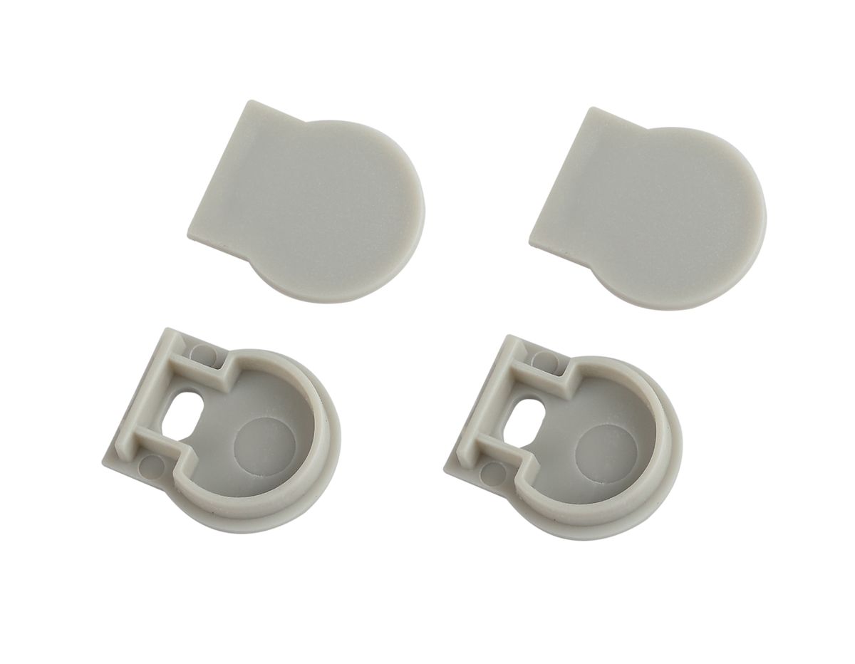 Набор заглушек Эра 1520-3 для профиля Эра 1520 2шт глухие 2шт с отверстием в Санкт-Петербурге