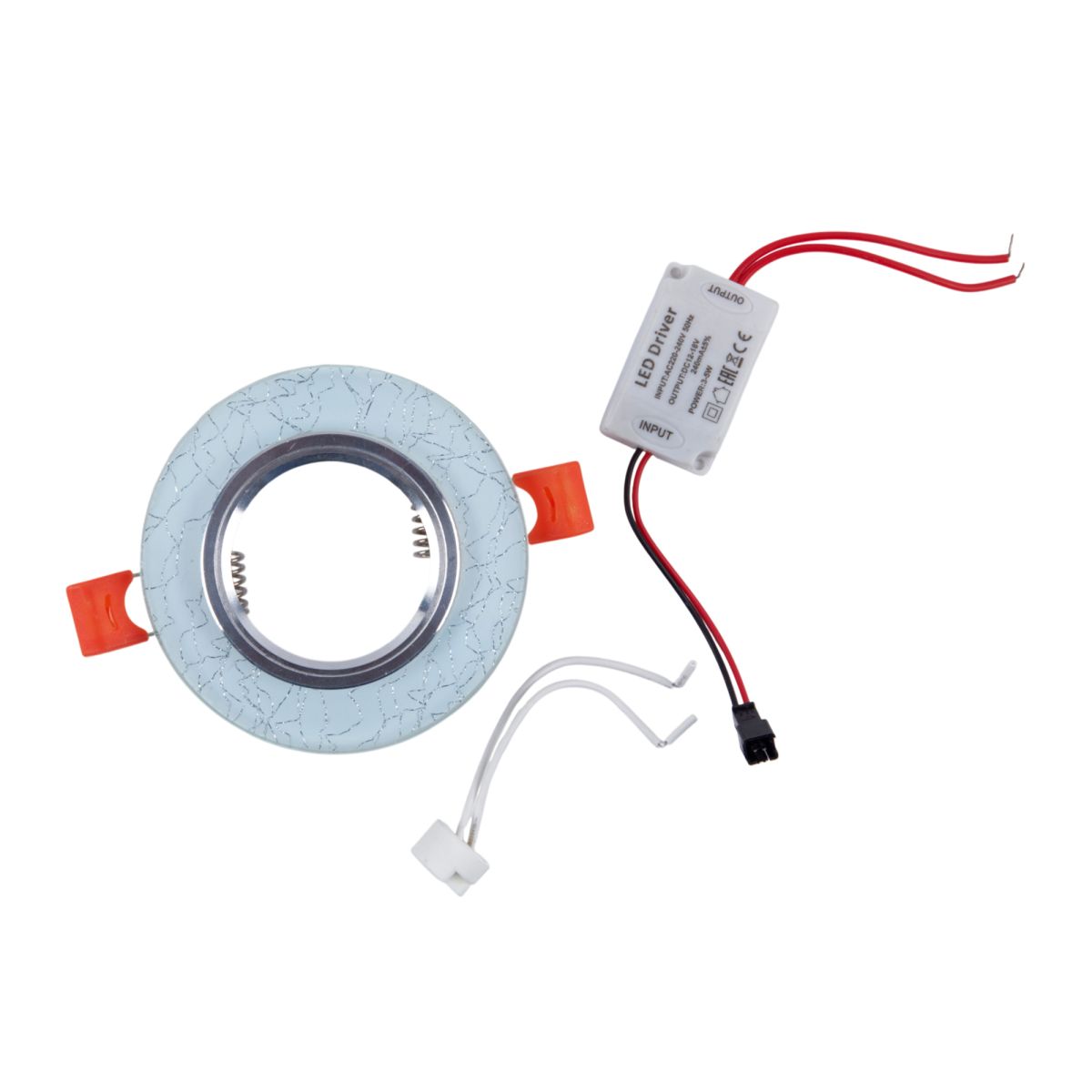 Встраиваемый светильник Fametto Luciole DLS-L208 GU5.3 CHROME/WHITE UL-00013091 в Санкт-Петербурге