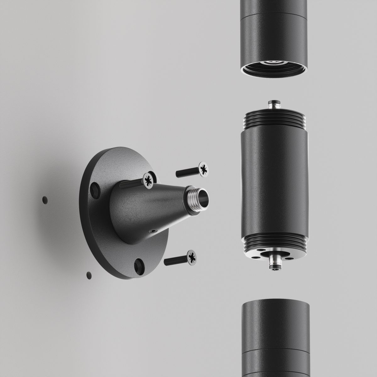 Фиксатор для накладного монтажа Maytoni Shelf CA026BS-B в Санкт-Петербурге