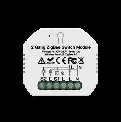 Переключатель Moes Switch Module Wi-Fi 2,4GHz & Zigbee+RF433 MGHz MS-104BZR в Санкт-Петербурге