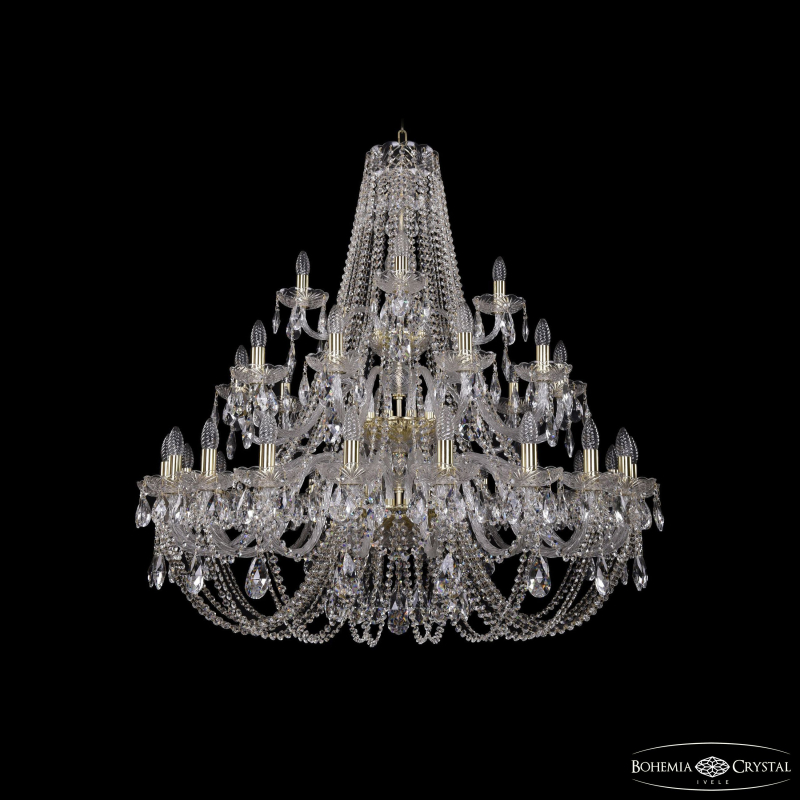 Подвесная люстра Bohemia Ivele Crystal 1406/20+10+5/400/3d G в Санкт-Петербурге