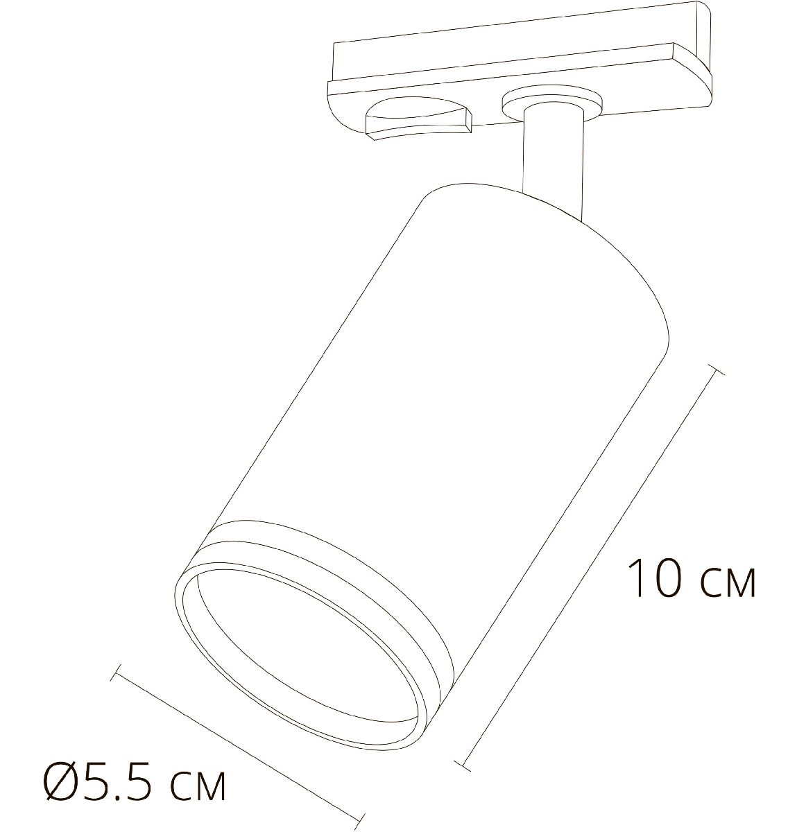 Трековый однофазный светильник Arte Lamp Imai A2364PL-1WH в Санкт-Петербурге