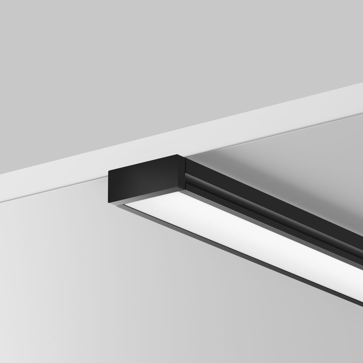 Алюминиевый профиль накладной 15x6 Maytoni Led Strip ALM-001-B-2M 631003 в Санкт-Петербурге
