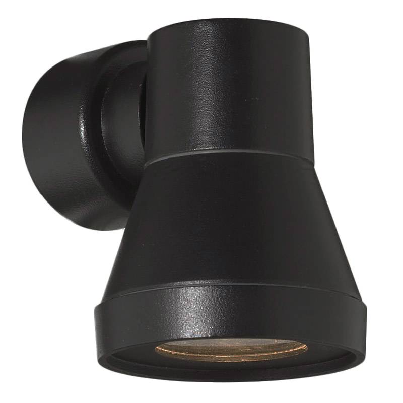 Уличный настенный светильник Ideal Lux Marte AP1 Nero 061368 в Санкт-Петербурге