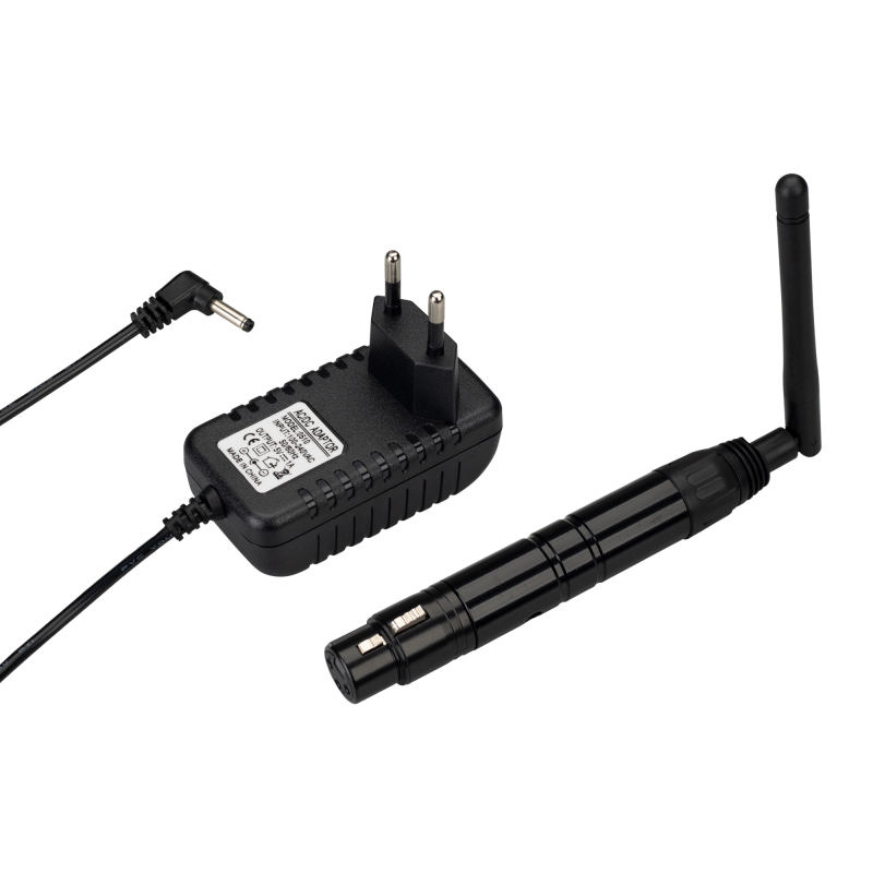 Усилитель Arlight Smart-DMX-Receiver Black (5V, XLR3 Male, 2.4G) 028417 в #REGION_NAME_DECLINE_PP#