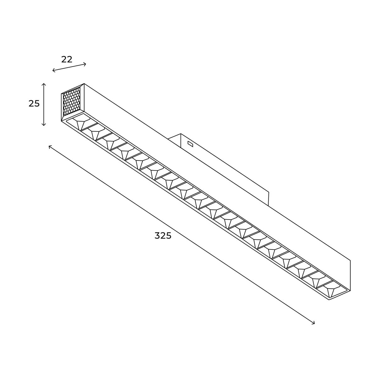 Трековый магнитный светильник Hesby Lighting ElDeko HSBL_0148 в Санкт-Петербурге