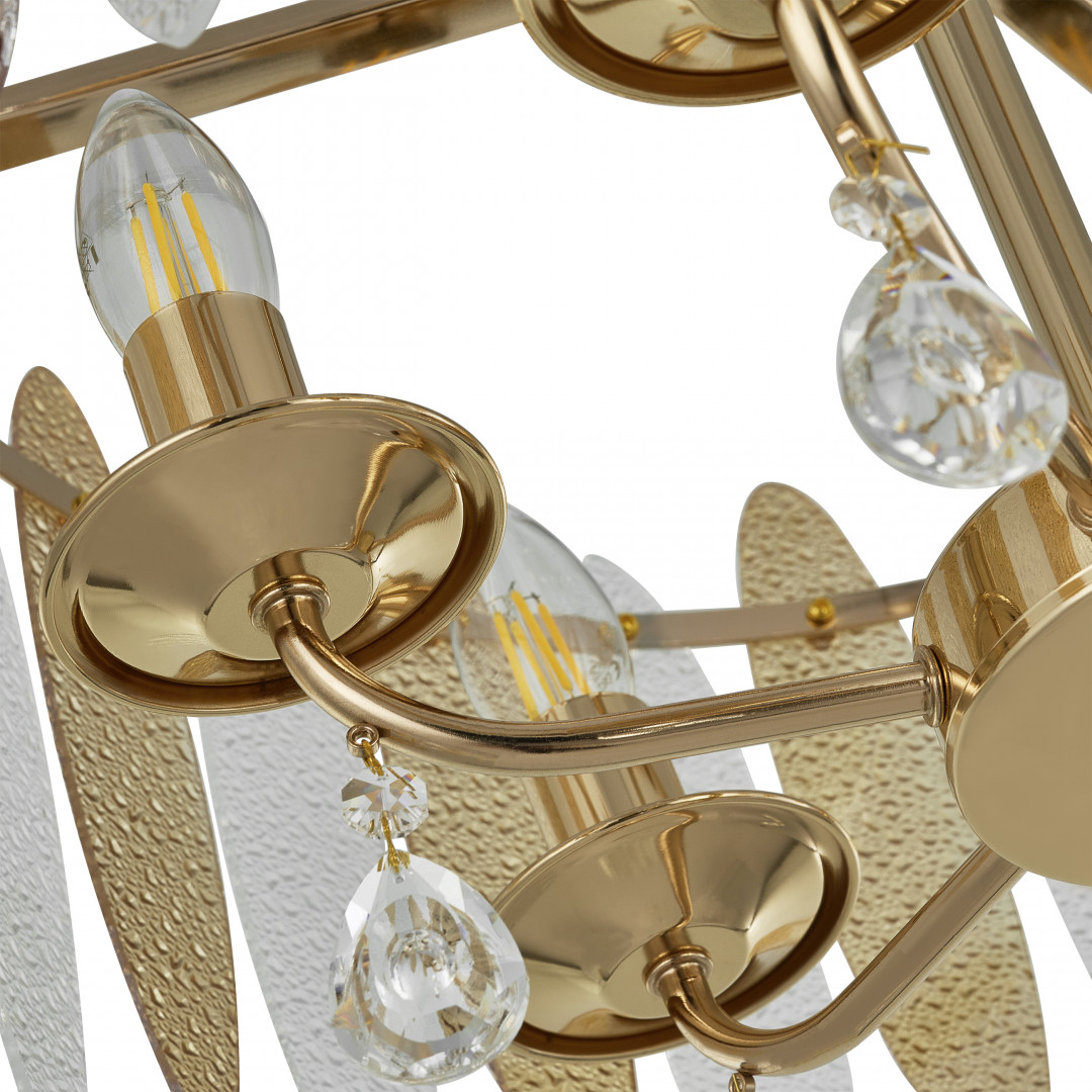 Потолочная люстра Arte Milano Sorrento 374309/6/80/470 GD в Санкт-Петербурге