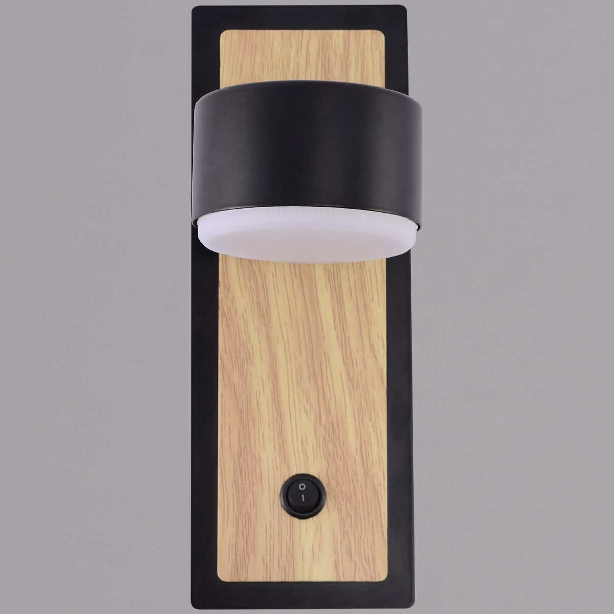 Бра Reluce 12540-0.2-01 BK+WOOD в #REGION_NAME_DECLINE_PP#