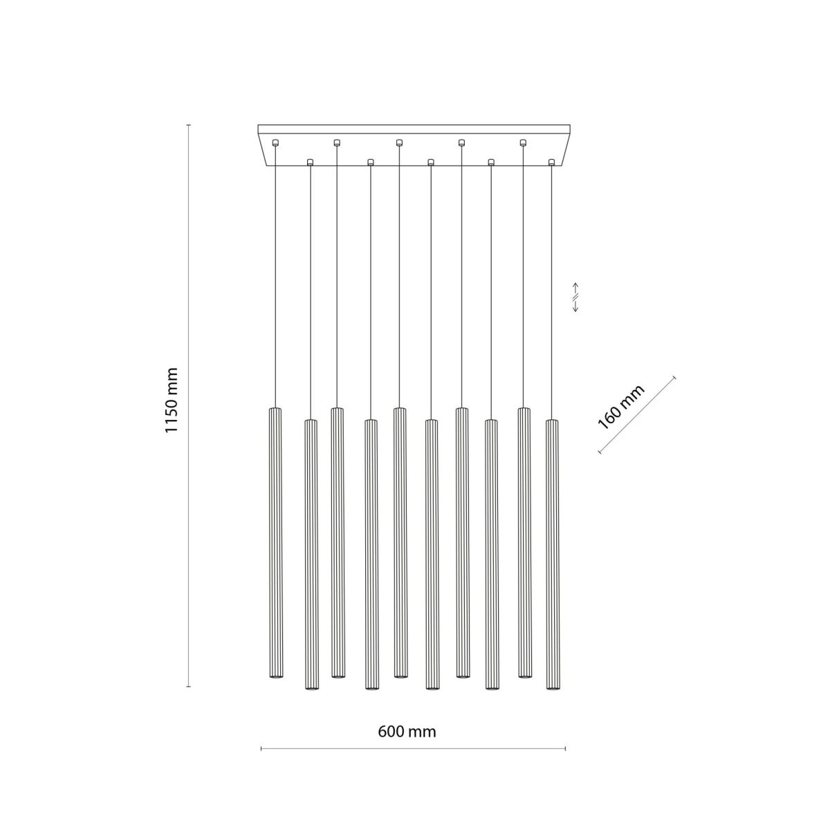 Подвесной светильник TK Lighting 11488 Ferro Sabia a072572 в Санкт-Петербурге