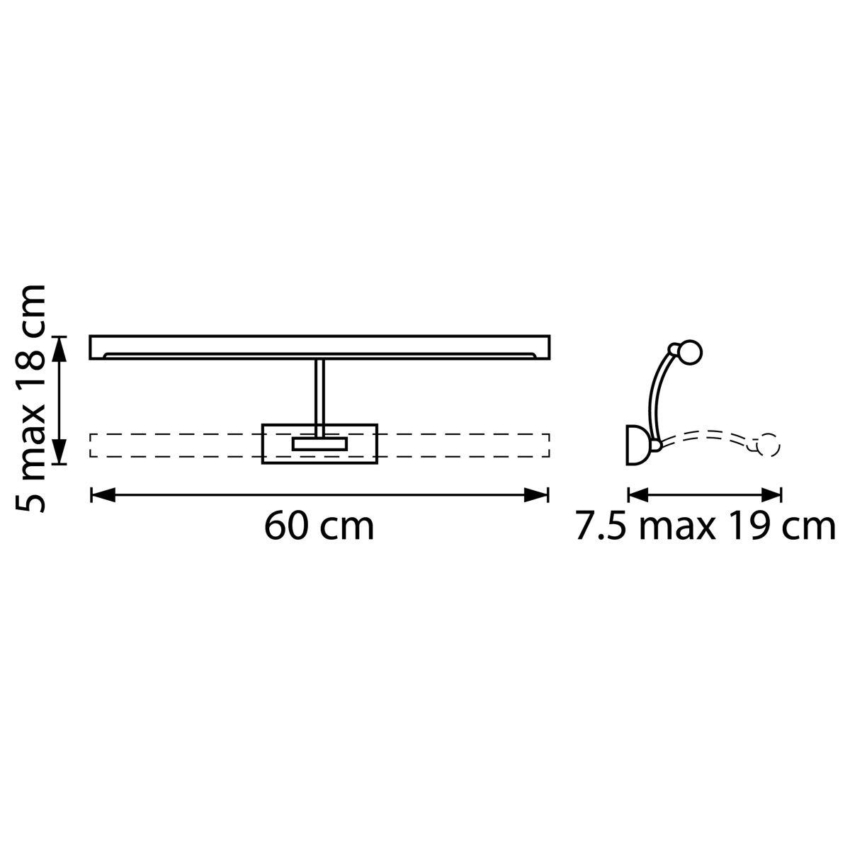 Подсветка для картин Lightstar Noce 201121 в Санкт-Петербурге