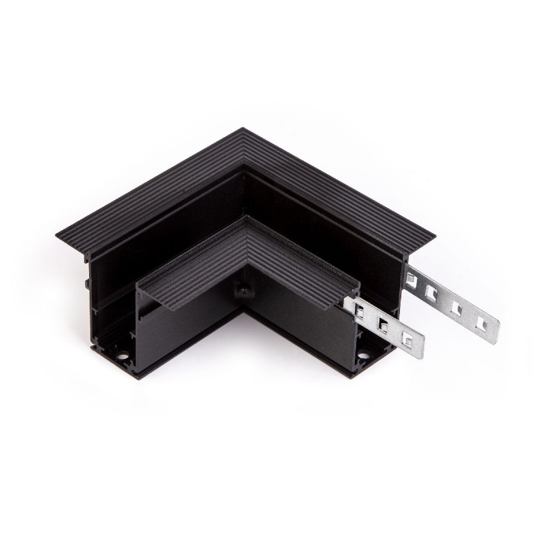 Коннектор угловой для встраиваемого магнитного шинопровода Elektrostandard Slim Magnetic 85092/11 4690389190605 a062192 в Санкт-Петербурге