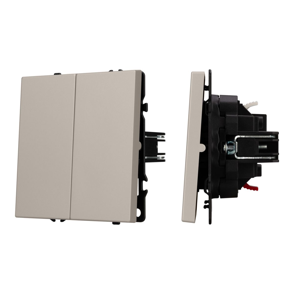 Механизм выключателя двухклавишный непроходной Arlight SWT-NOBE-MK02-SFPL-CA (230V, 10A) 059419 в #REGION_NAME_DECLINE_PP#