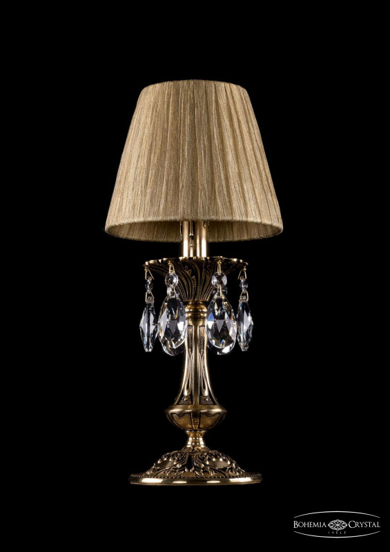 Настольная лампа Bohemia Ivele Crystal 1702L/1-30/GB/SH7-160 в Санкт-Петербурге
