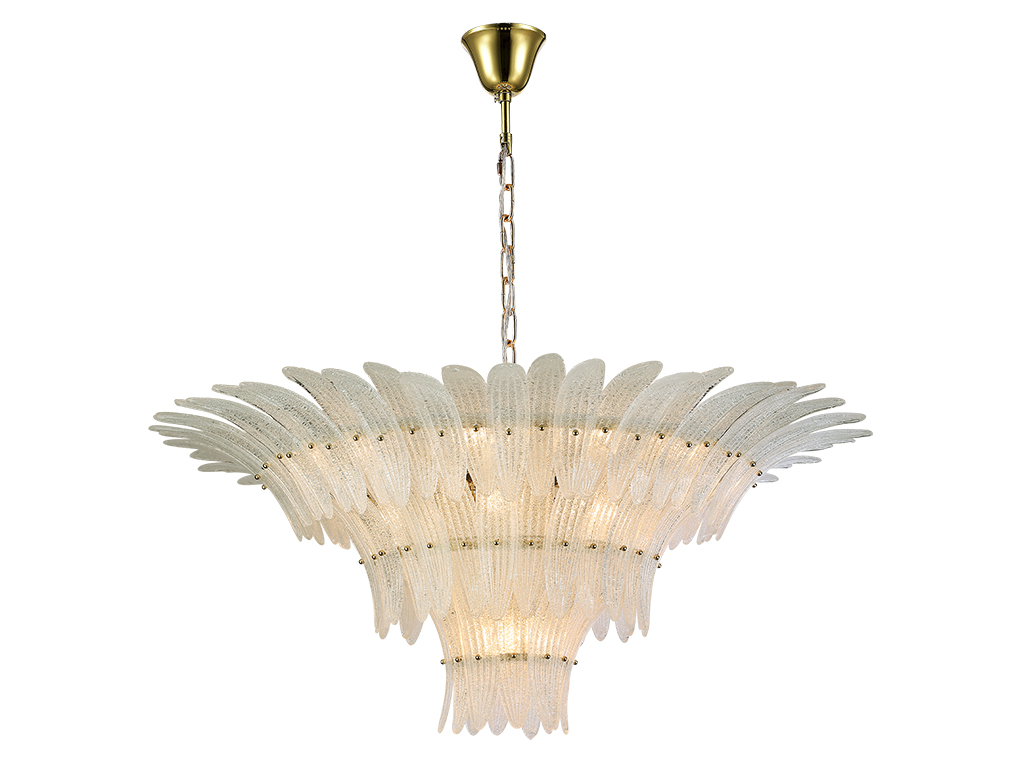 Подвесная люстра Newport Victoria 8812/C new gold white М0070427 в Санкт-Петербурге