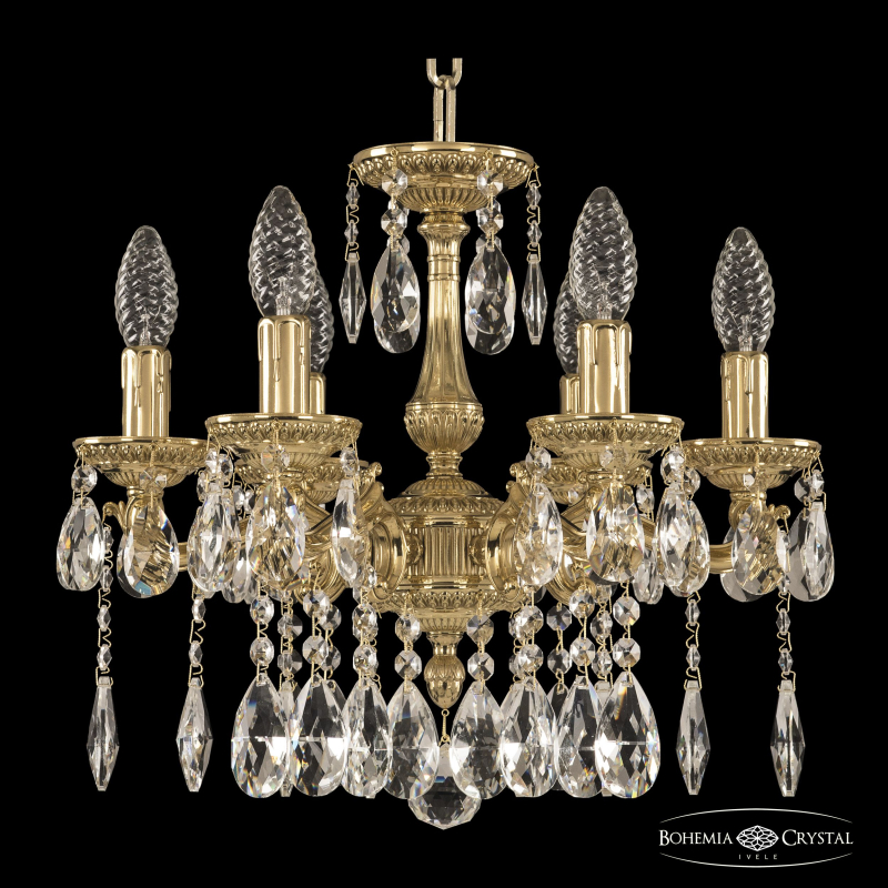 Подвесная люстра Bohemia Ivele Crystal 75102/6/125 A G в Санкт-Петербурге