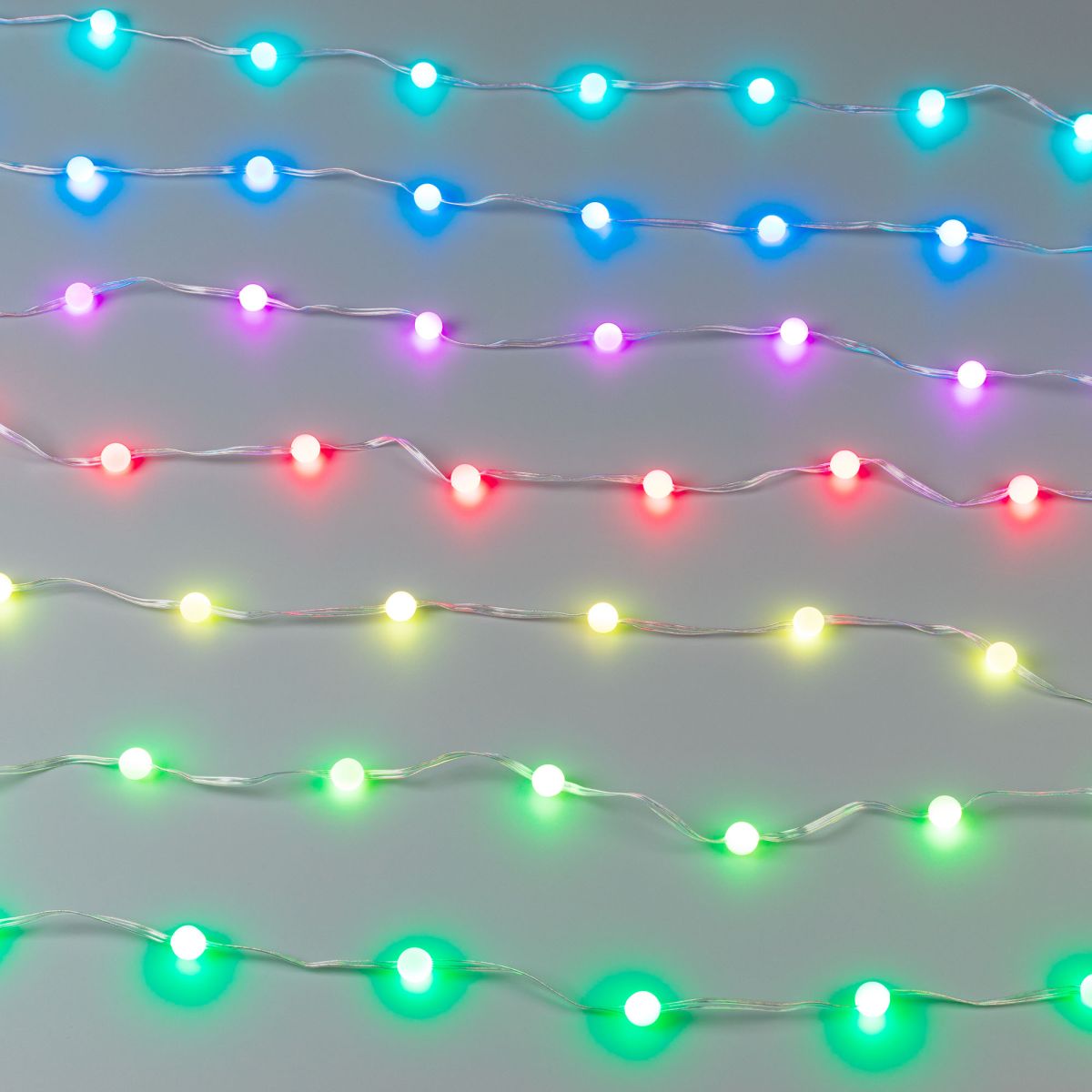 Светодиодная гирлянда ARD-BEAD-HOME-10000-CLEAR-100LED RGB (5V, USB, ПДУ) (IP20 Пластик) 061436 в Санкт-Петербурге