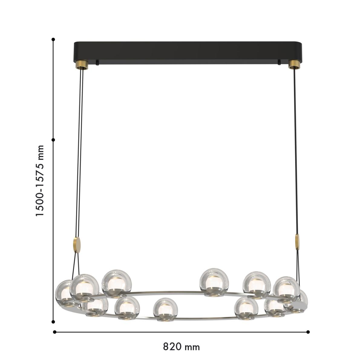 Подвесная люстра Favourite Rosio 4291-12P в Санкт-Петербурге