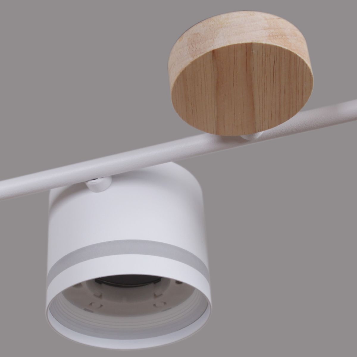 Люстра на штанге Reluce 68730-0.3-06 GX53 WH+WOOD в #REGION_NAME_DECLINE_PP#