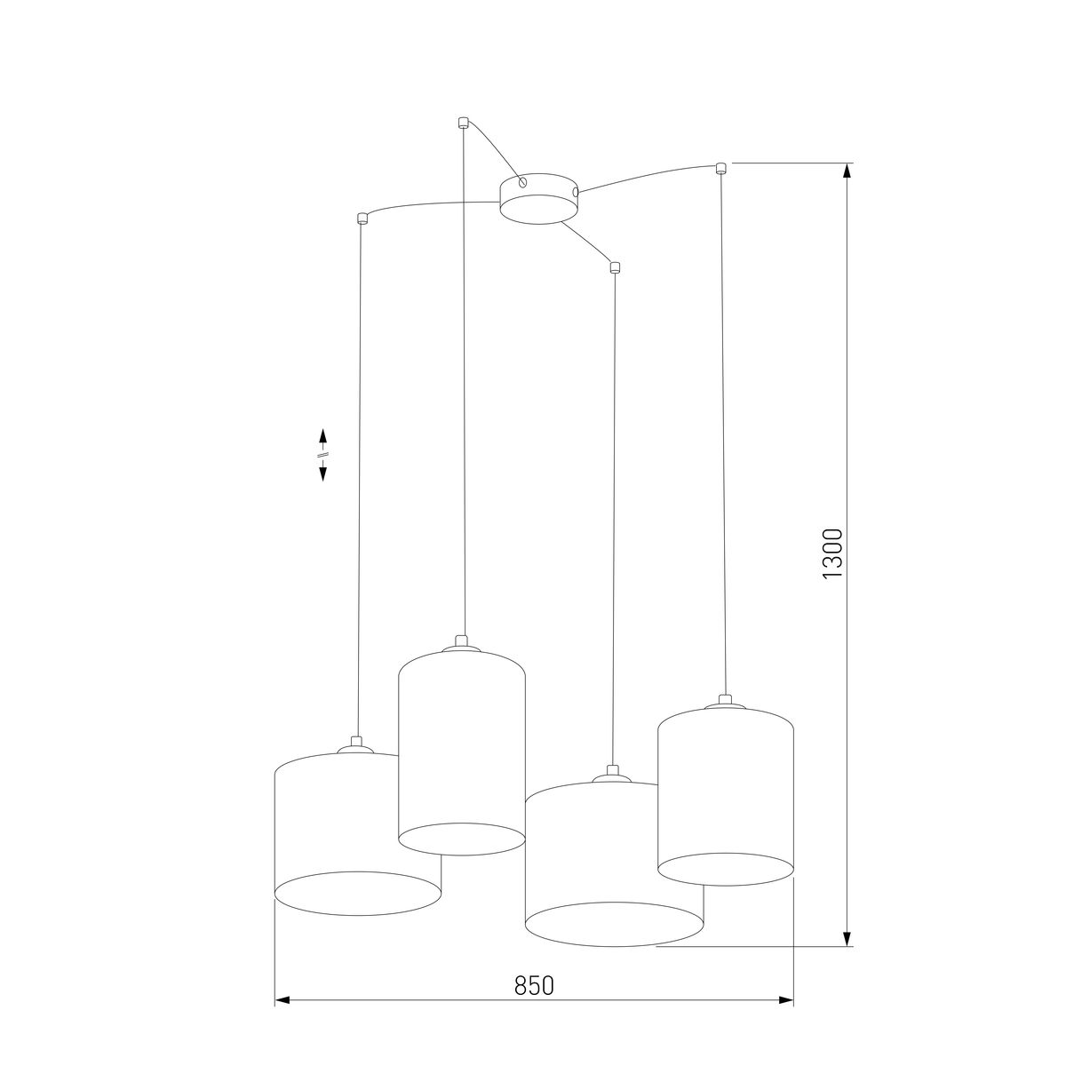 Подвесная люстра TK Lighting 6585 Juta в #REGION_NAME_DECLINE_PP#