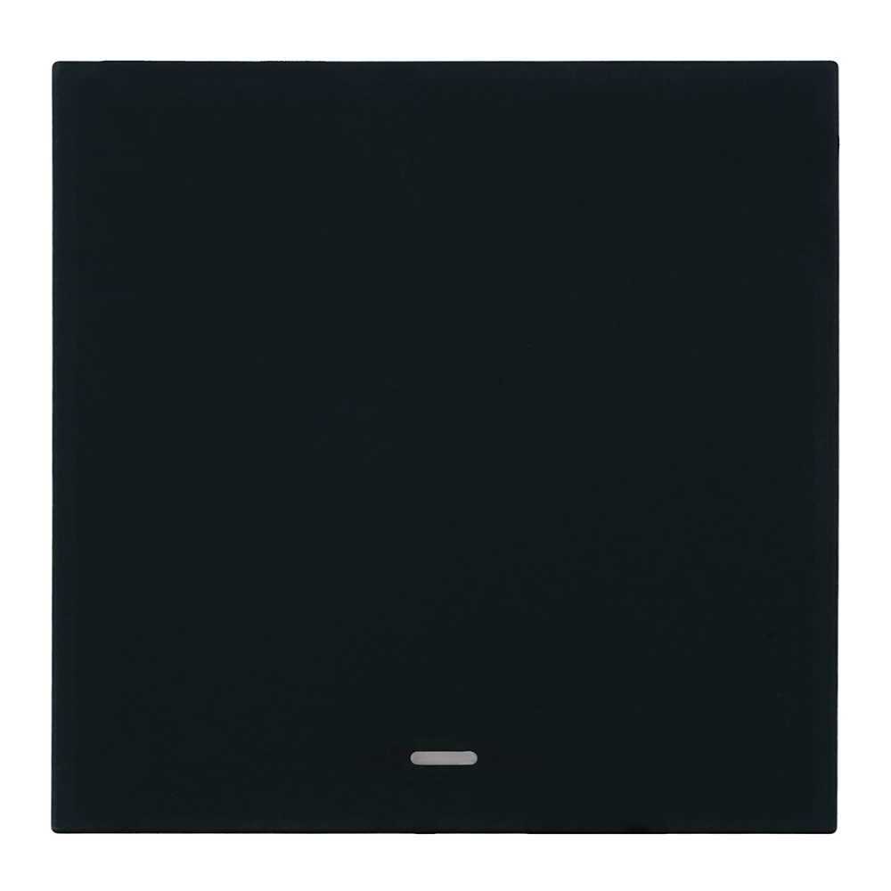 Выключатель 1-клавишный c индикатором (механизм) Stekker Мия 250В 10А RSW10-3101-05 черный бархат 50445 в Санкт-Петербурге