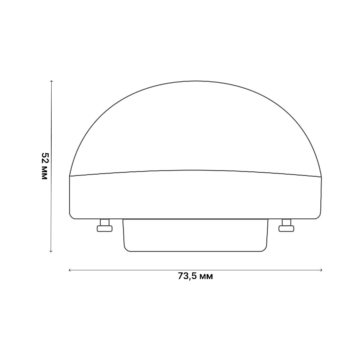 Лампа светодиодная Uniel LED-GX53-10W/4000K/GX53/FR/SPHERE PLZ02WH UL-00011788 в Санкт-Петербурге