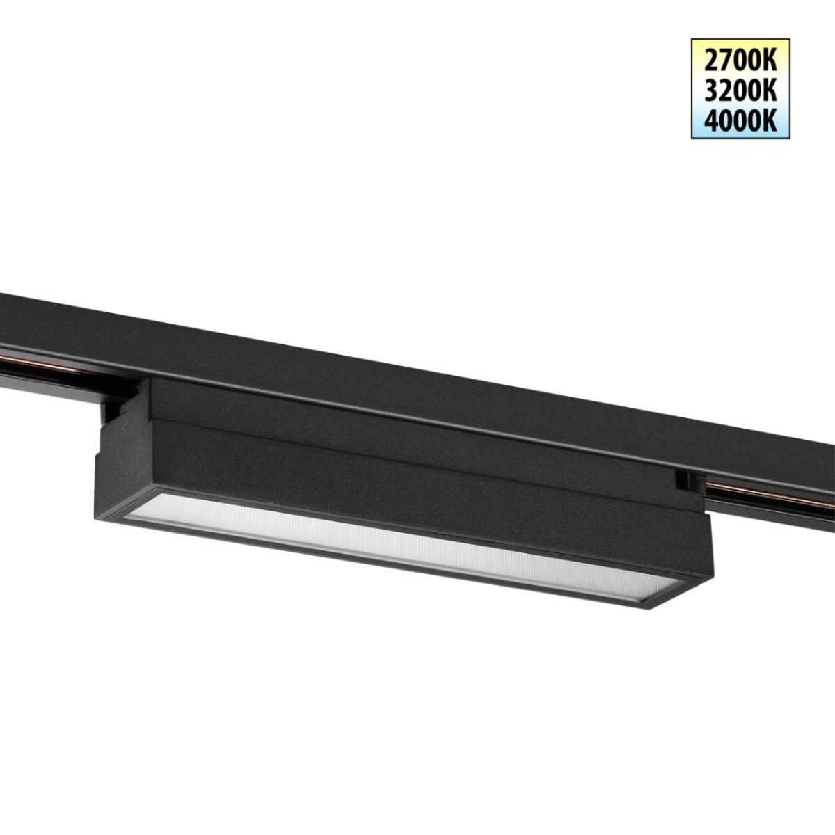 Трековый однофазный двухжильный светильник с переключателем цветовой температуры Novotech Port Iter 359783 в Санкт-Петербурге