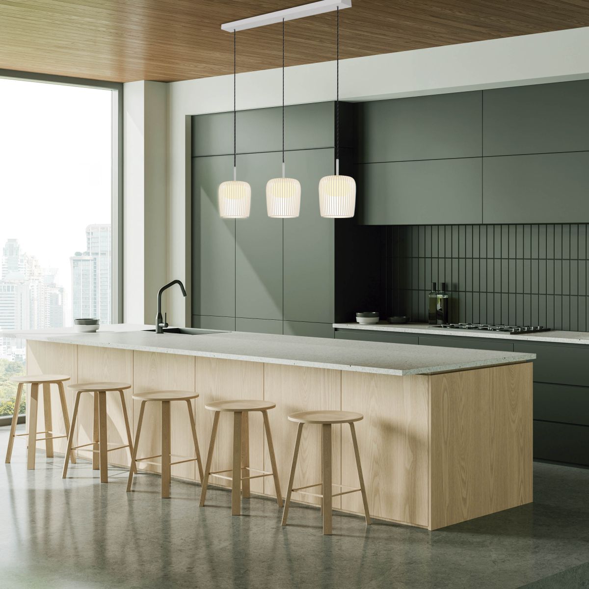 Подвесной светильник Mantra Dubai 9418 (3L)+9462 в Санкт-Петербурге