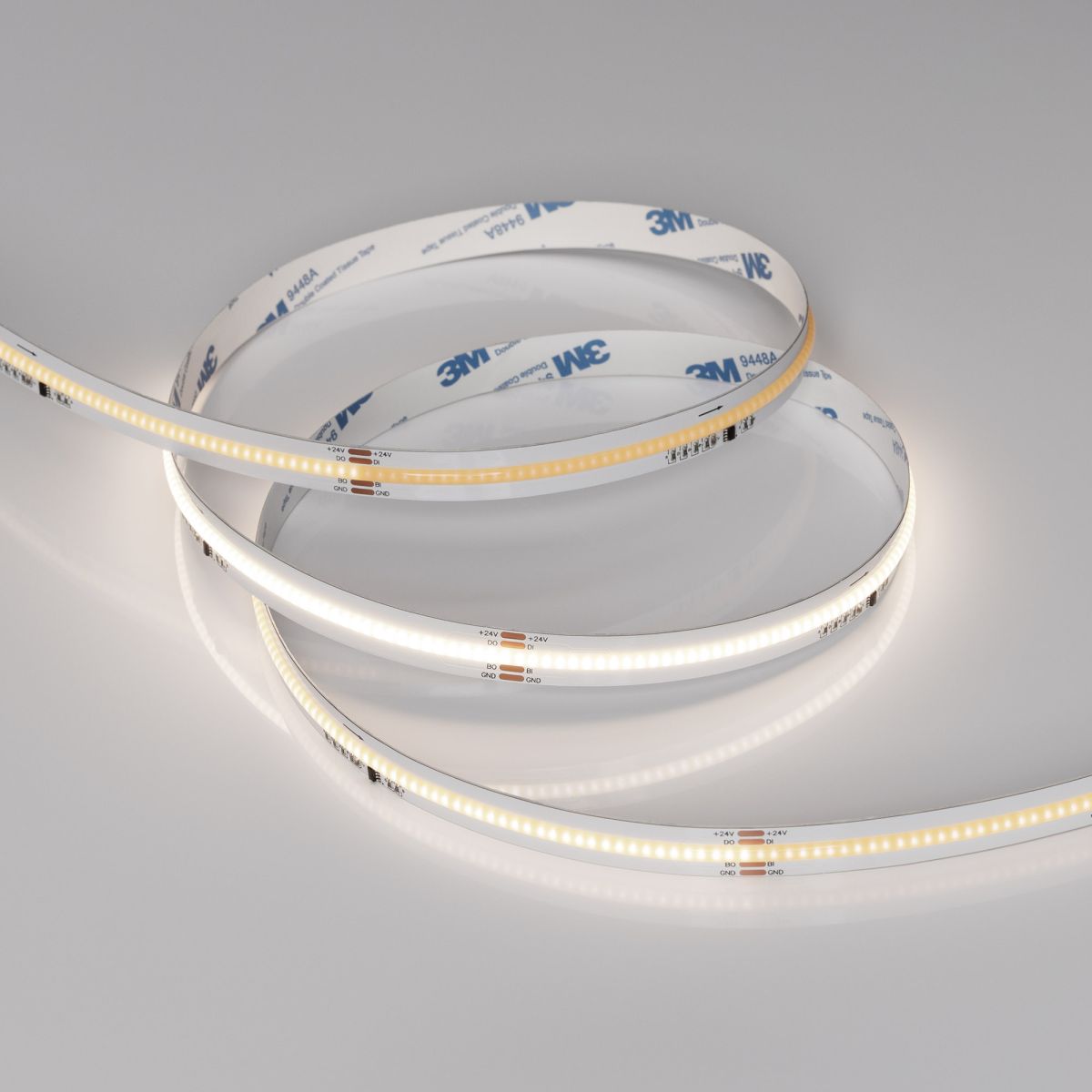 Светодиодная лента Arlight SPI-COB-X378-12mm 24V Day4000-PX21-BPT (8 W/m, IP20, 5m) (бегущий огонь) 063779 в Санкт-Петербурге