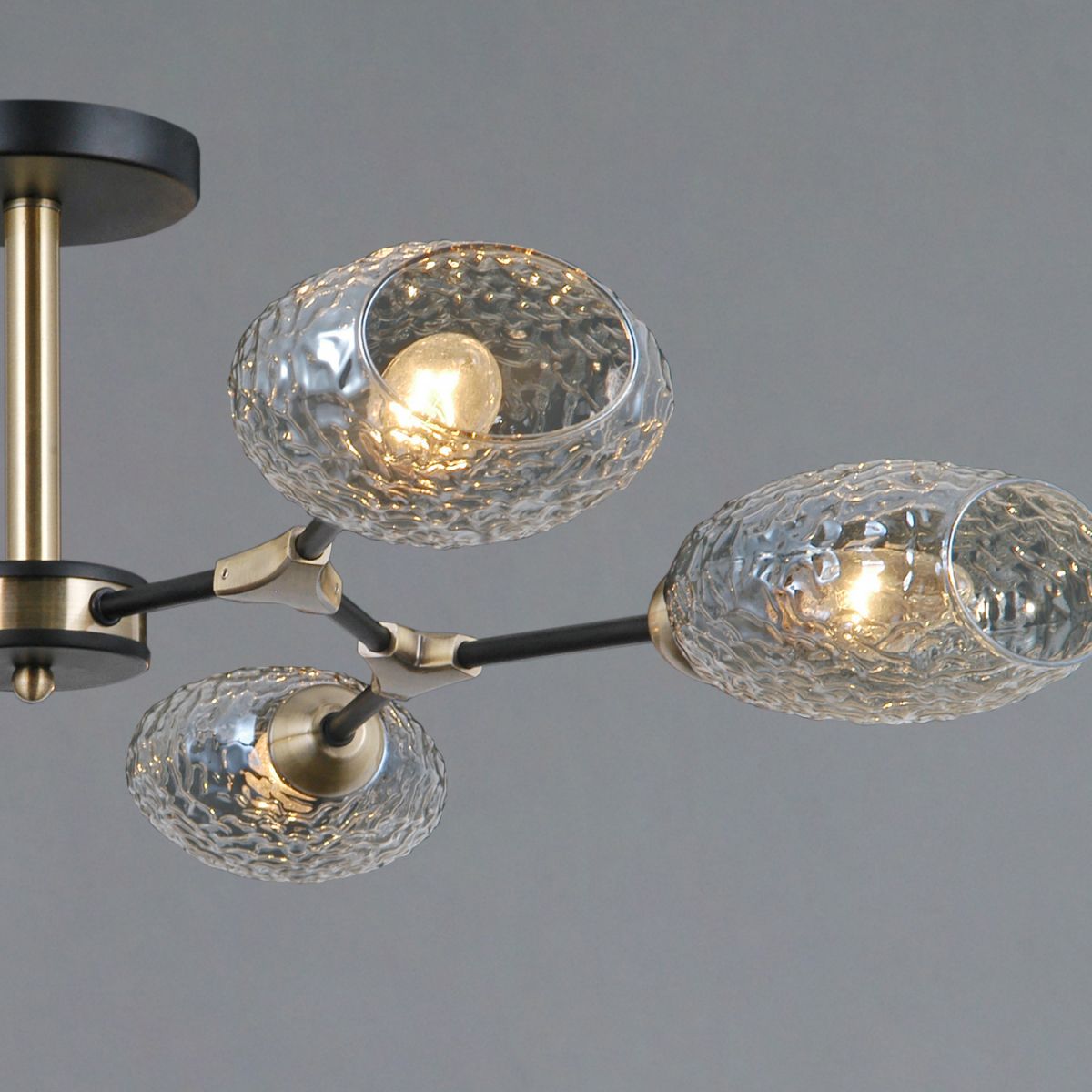 Люстра на штанге Illumico IL0272-6CSQ-25 BK AB TRENTO в Санкт-Петербурге