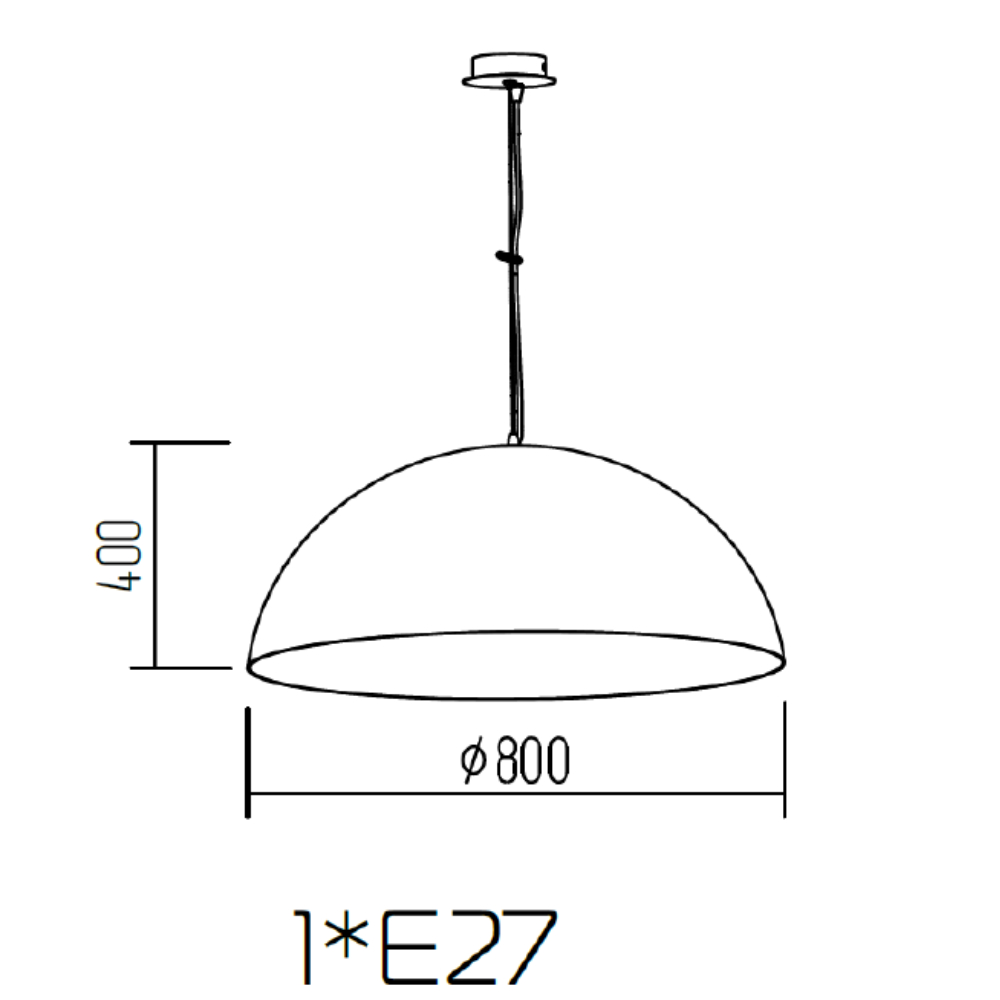 Подвесной светильник TopDecor Dome S6 09 в Санкт-Петербурге