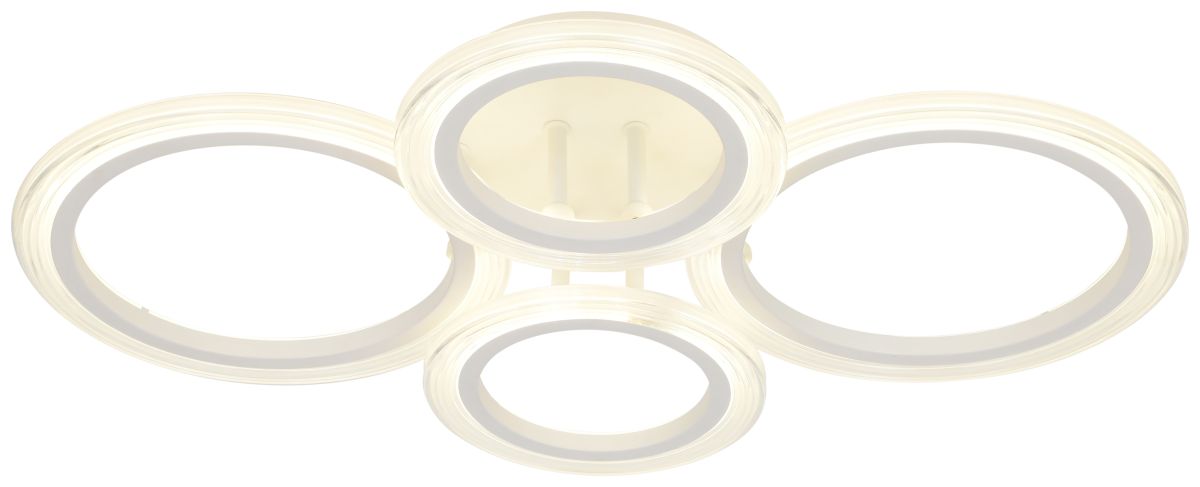 Потолочный светильник Эра Модерн Ring CLL-1-59W 3K-6,5K RC WH в Санкт-Петербурге