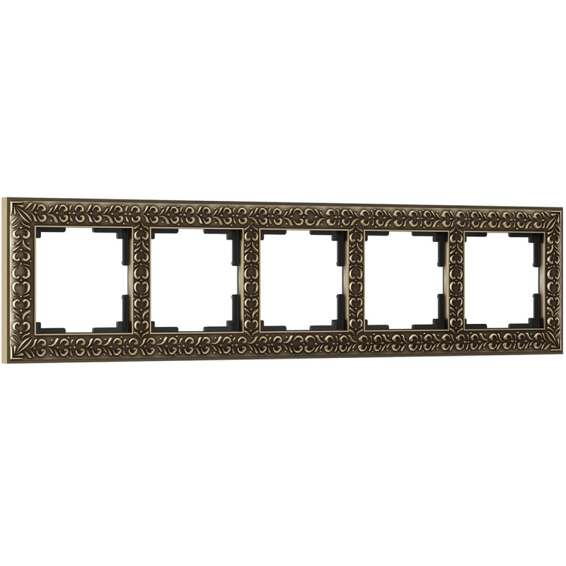 Рамка Werkel Antik на 5 постов бронза WL07-Frame-05 4690389063657 в #REGION_NAME_DECLINE_PP#