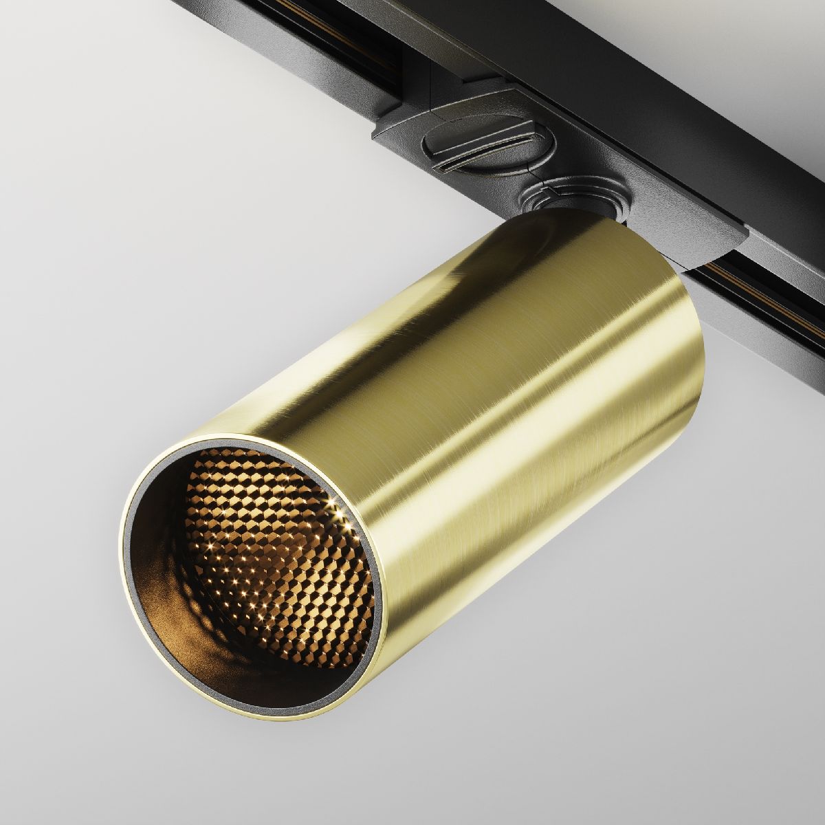 Трековый однофазный светильник Maytoni Focus Led TR021-1-12W3K-W-BBS в Санкт-Петербурге